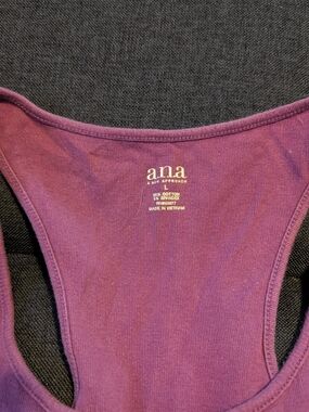 a.n.a Plum Racerback Tank Bra